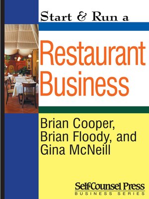 cover image of Start & Run a Restaurant Business